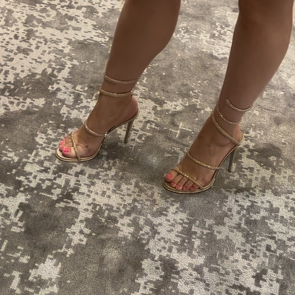 Rene Caovilla Cleo Beige 105 - Picture 3 of 10